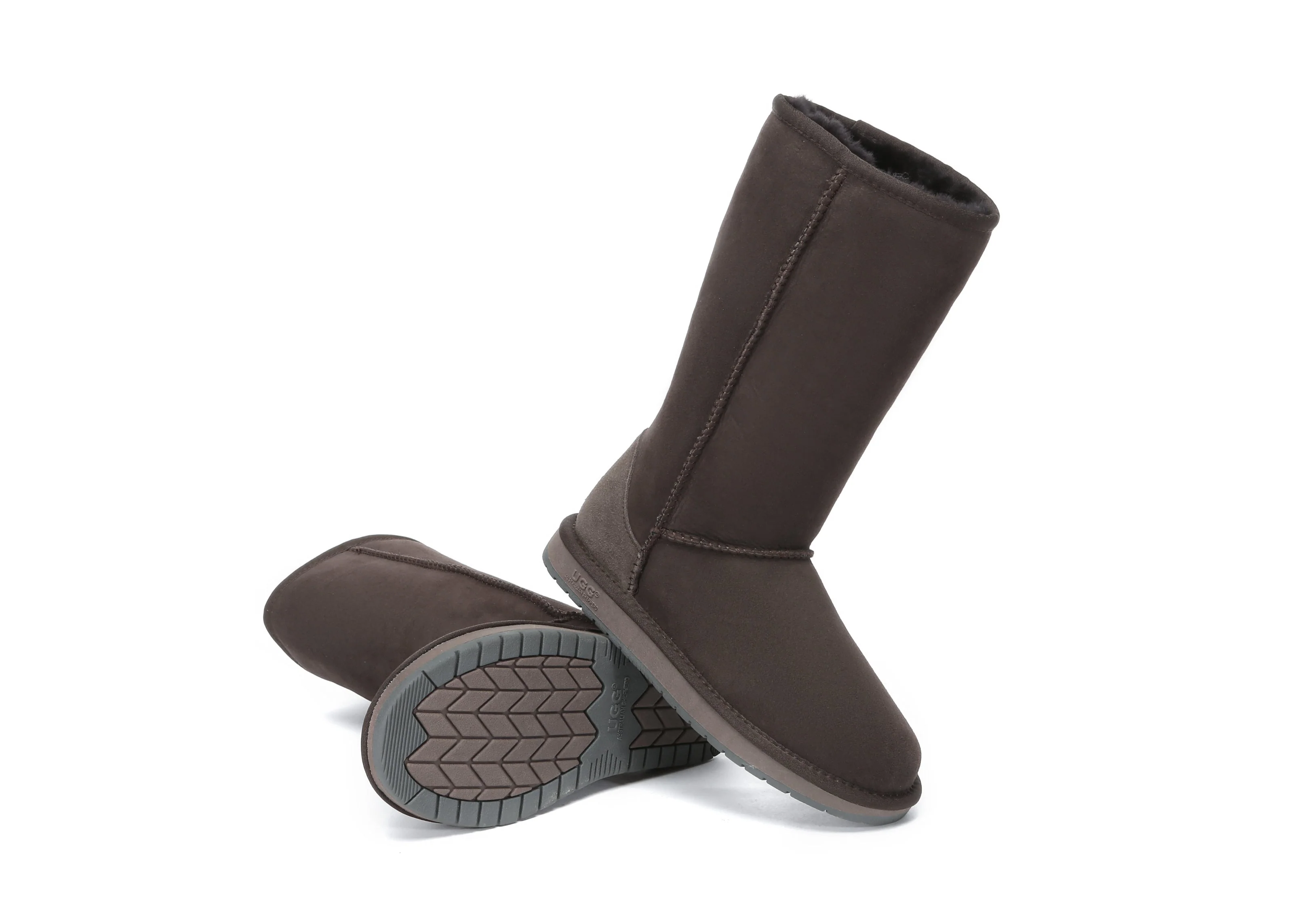 AUSTRALIAN SHEPHERD? UGG Boots Double Face Sheepskin Wool Tall Classic