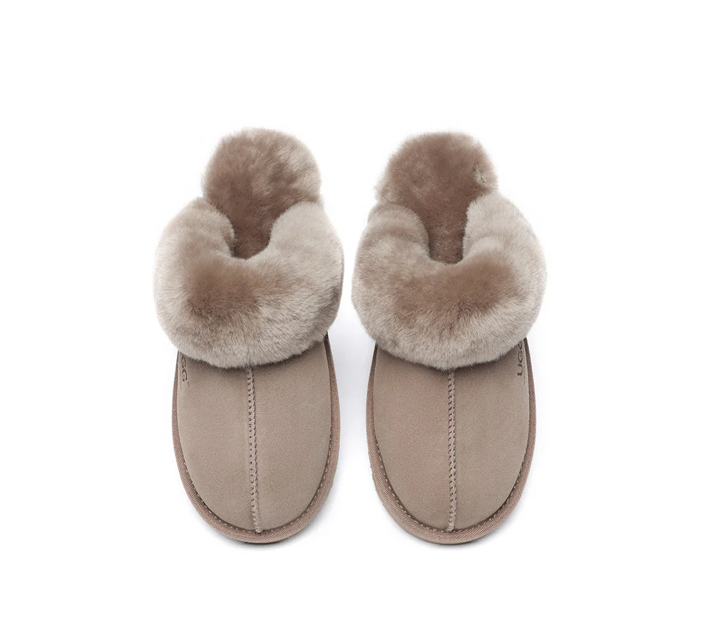 AUSTRALIAN SHEPHERD? UGG Slippers Premium Sheepskin Wool Muffin Special