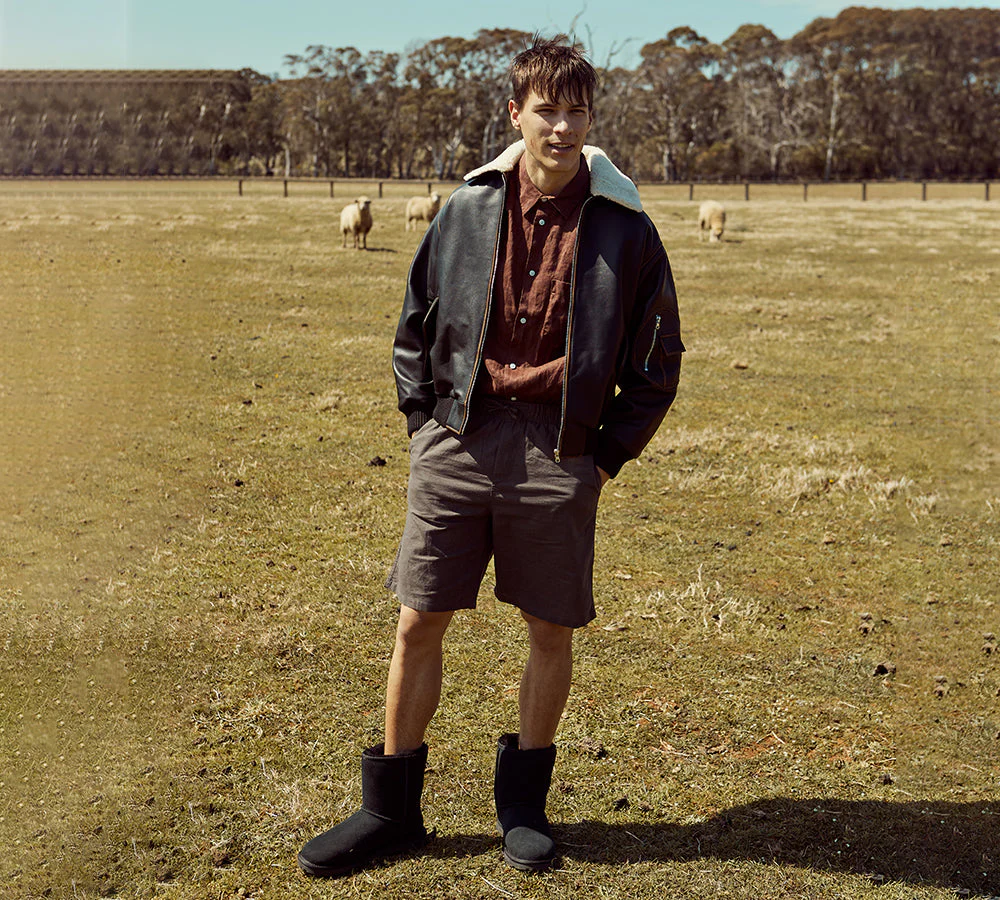 EVERAU? UGG Boots Premium Australian Sheepskin Wool Short Classic