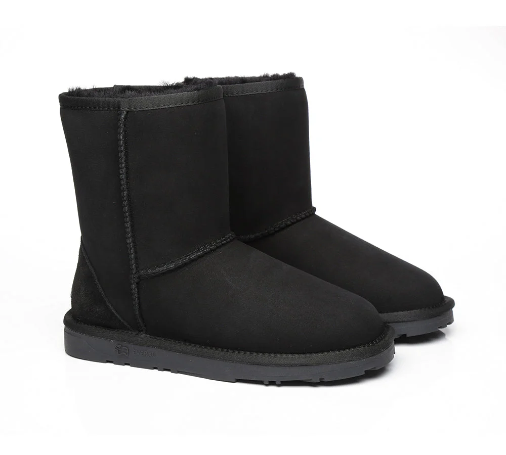 EVERAU? UGG Boots Premium Australian Sheepskin Wool Short Classic