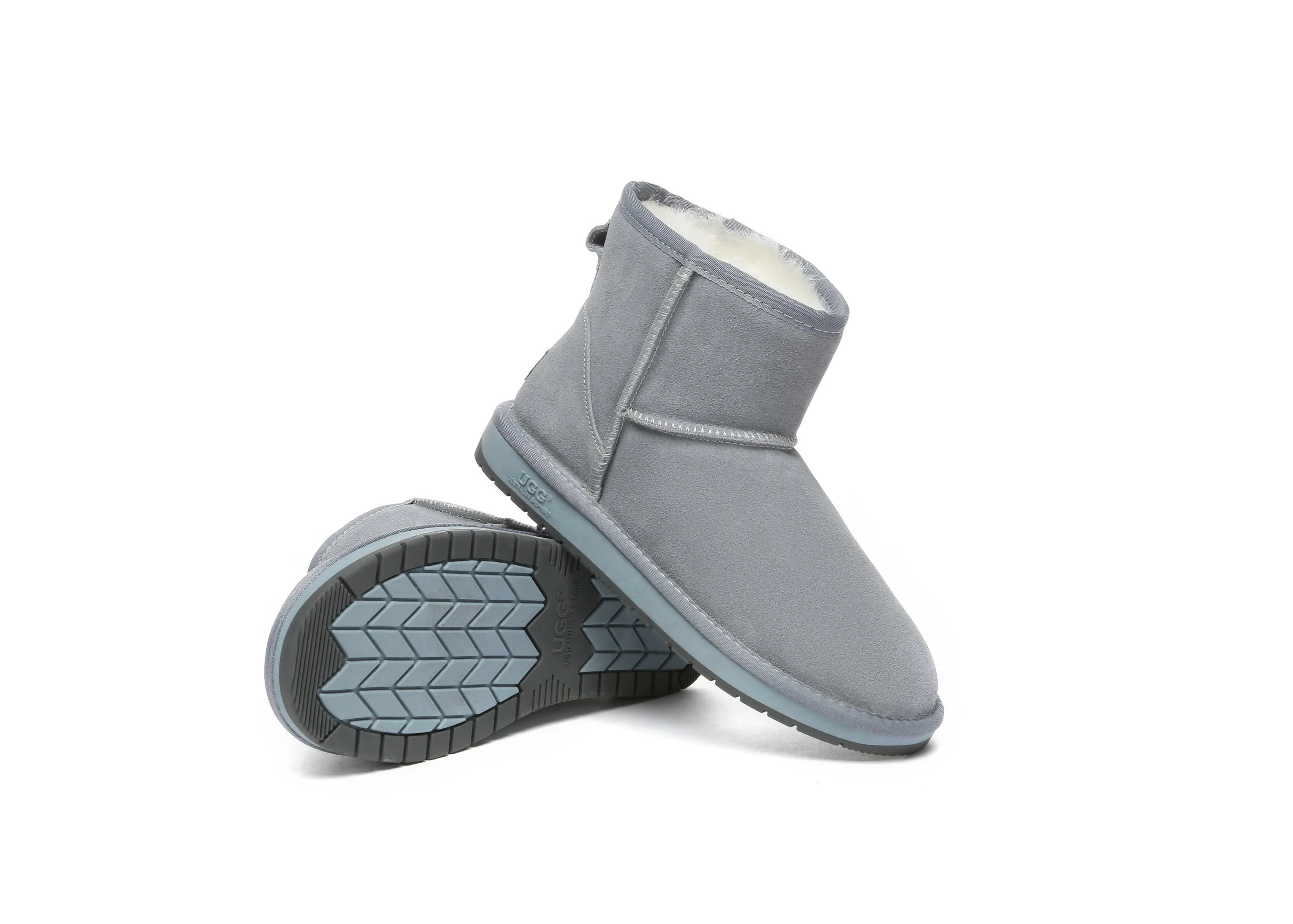 AUSTRALIAN SHEPHERD? UGG Boots Sheepskin Wool Mini Classic Suede Special Colour