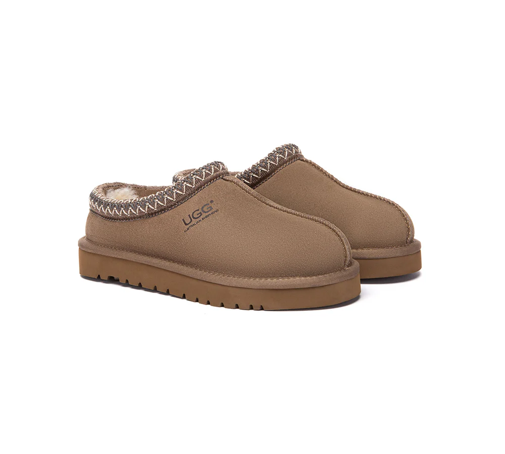 AUSTRALIAN SHEPHERD? UGG Slippers Sheepskin Wool Ankle Tazzy Tay