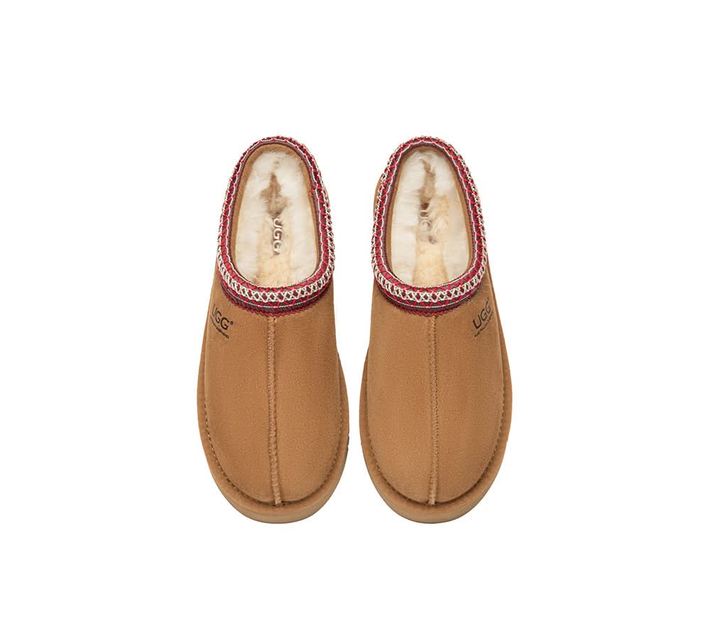 AUSTRALIAN SHEPHERD? UGG Slippers Sheepskin Wool Ankle Tazzy Tay