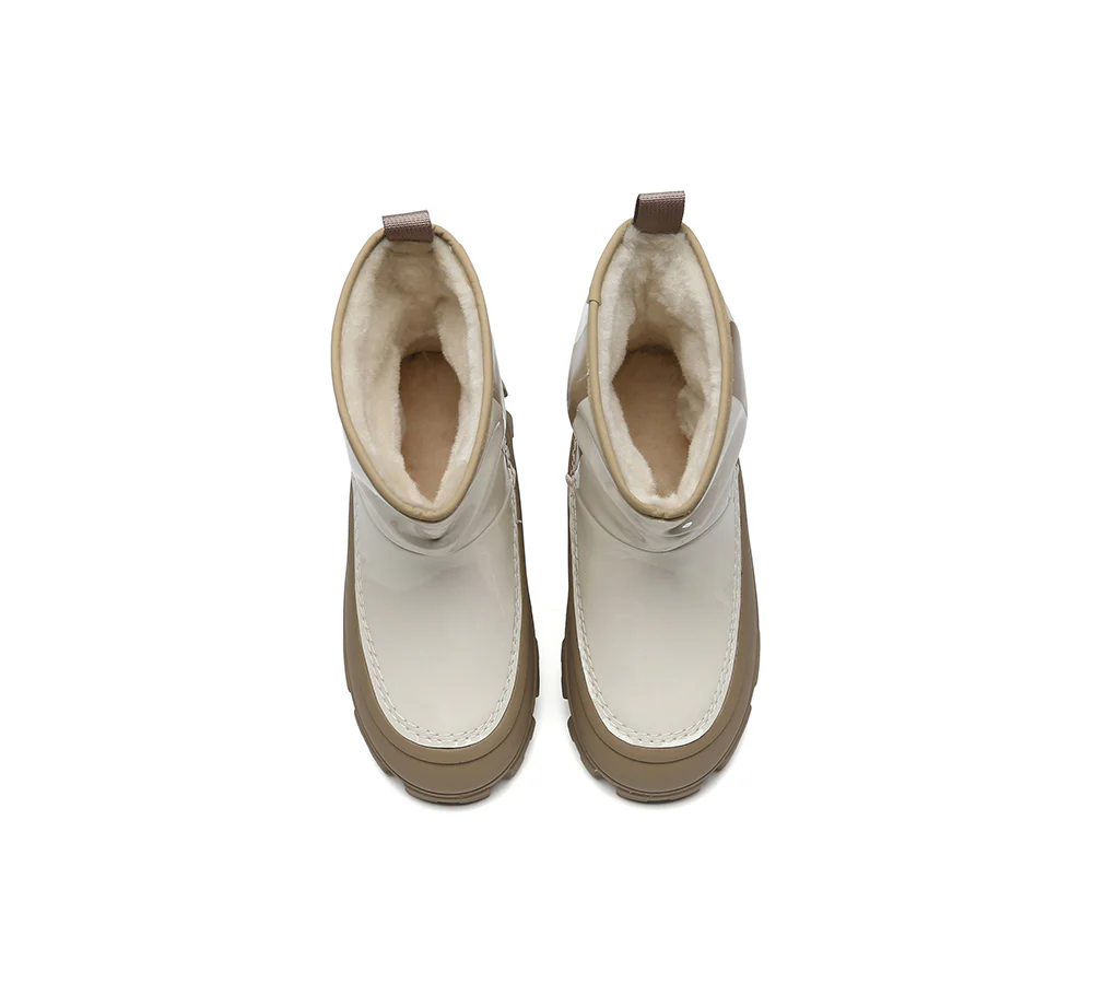 AUSTRALIAN SHEPHERD? UGG Boots Women Sheepskin Wool Waterproof Chunky Wren