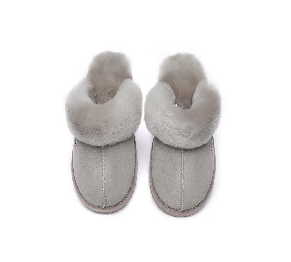 AUSTRALIAN SHEPHERD? UGG Slippers Premium Sheepskin Wool Muffin Special