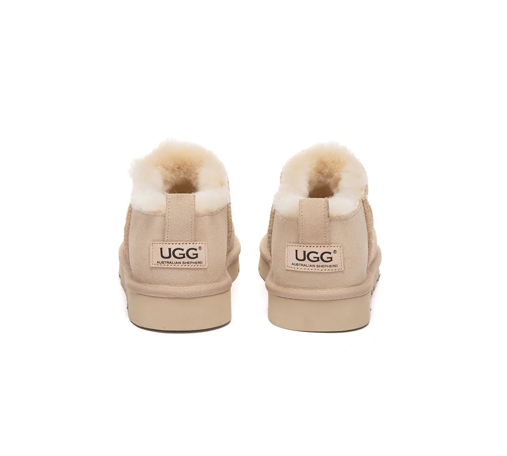 AUSTRALIAN SHEPHERD? UGG Boots Sheepskin Wool Low Cut Ankle Lune