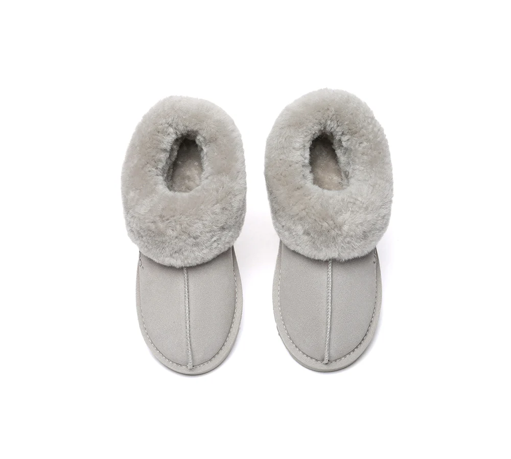 AUSTRALIAN SHEPHERD? UGG Slippers Sheepskin Wool Ankle Homey Special