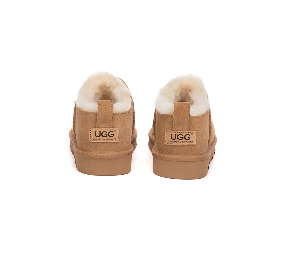 AUSTRALIAN SHEPHERD? UGG Boots Sheepskin Wool Low Cut Ankle Lune