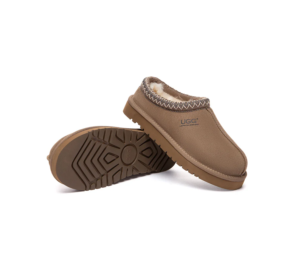 AUSTRALIAN SHEPHERD? UGG Slippers Sheepskin Wool Ankle Tazzy Tay