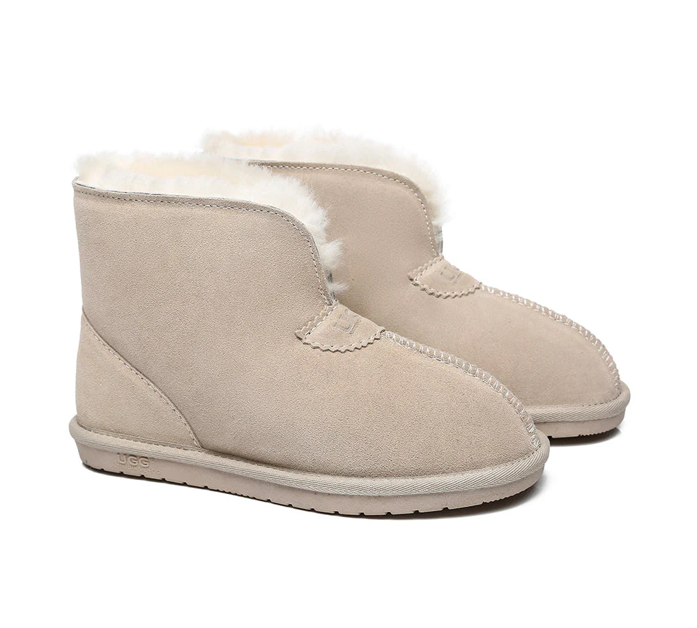 AUSTRALIAN SHEPHERD? UGG Slippers Sheepskin Wool Ankle Parker