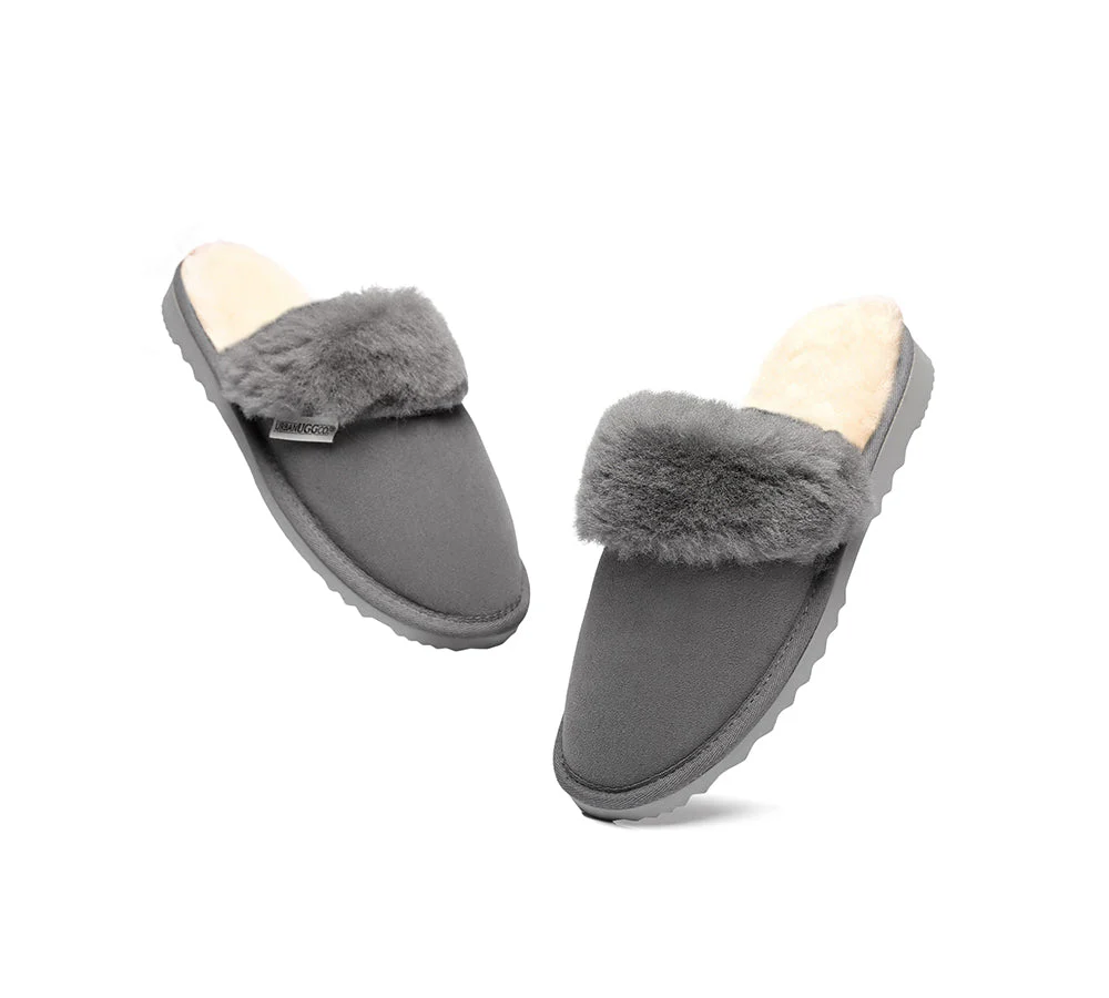 Urban UGG? UGG Slippers Australian Made Sheepskin Wool Collar Scuff