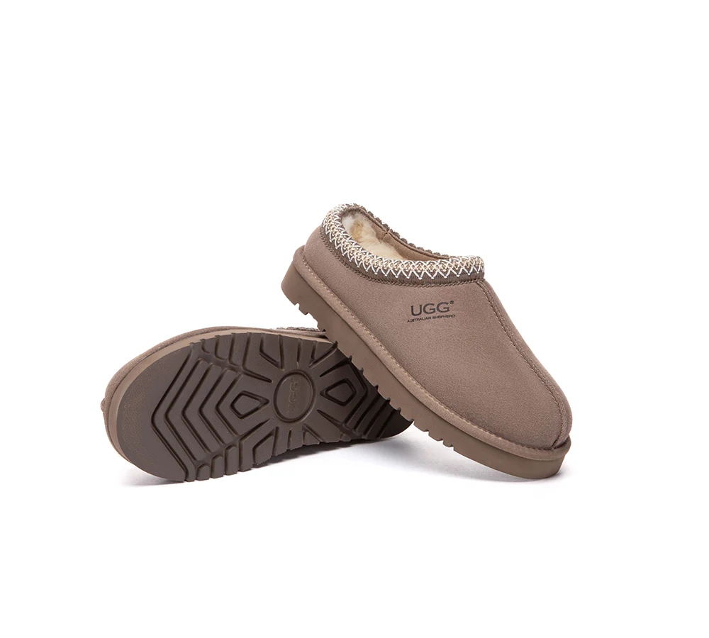 AUSTRALIAN SHEPHERD? UGG Slippers Sheepskin Wool Ankle Tazzy Tay