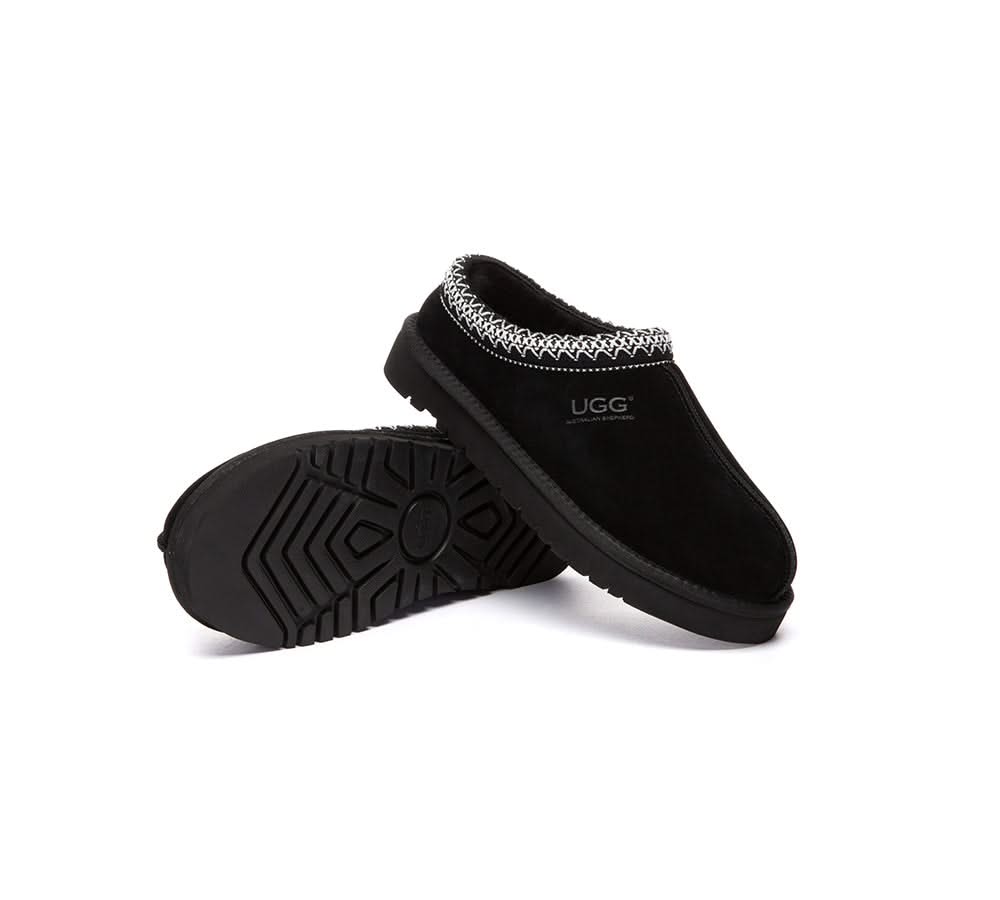 AUSTRALIAN SHEPHERD? UGG Slippers Sheepskin Wool Ankle Tazzy Tay