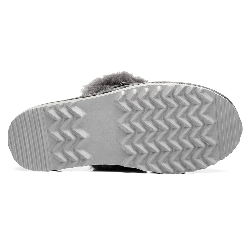 Urban UGG? UGG Slippers Australian Made Sheepskin Wool Collar Scuff