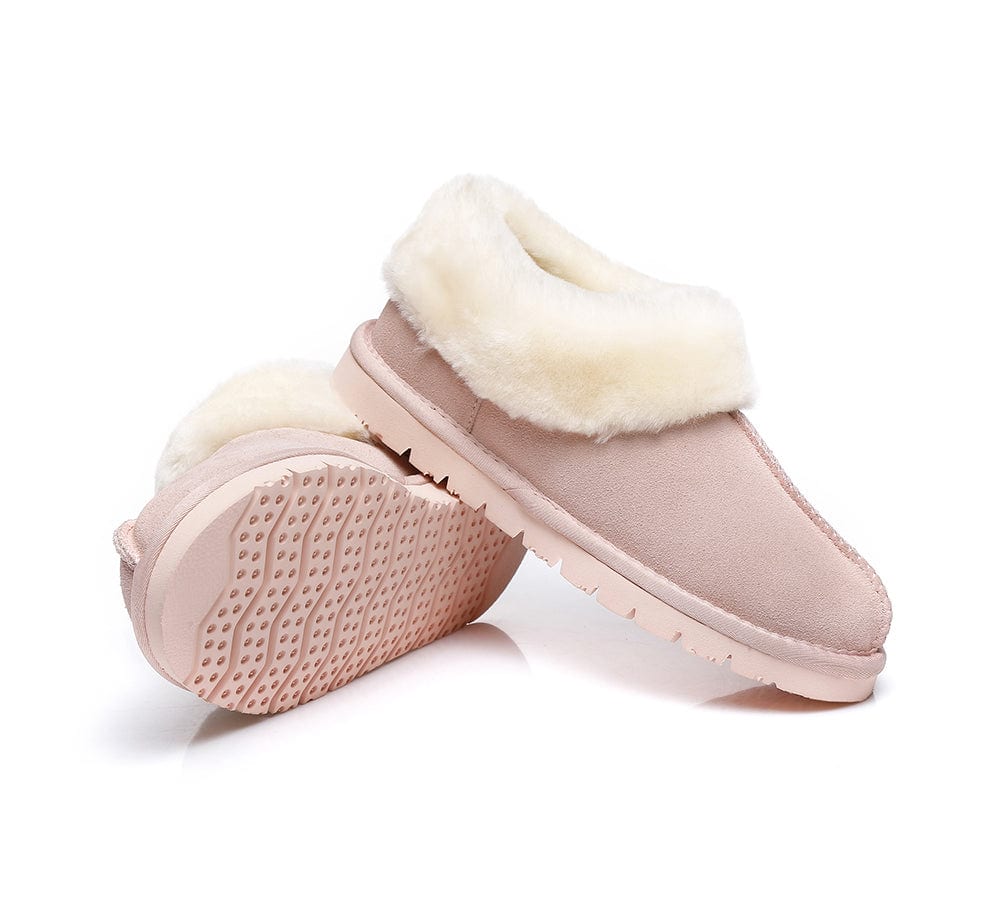 AUSTRALIAN SHEPHERD? UGG Slippers Sheepskin Wool Ankle Homey