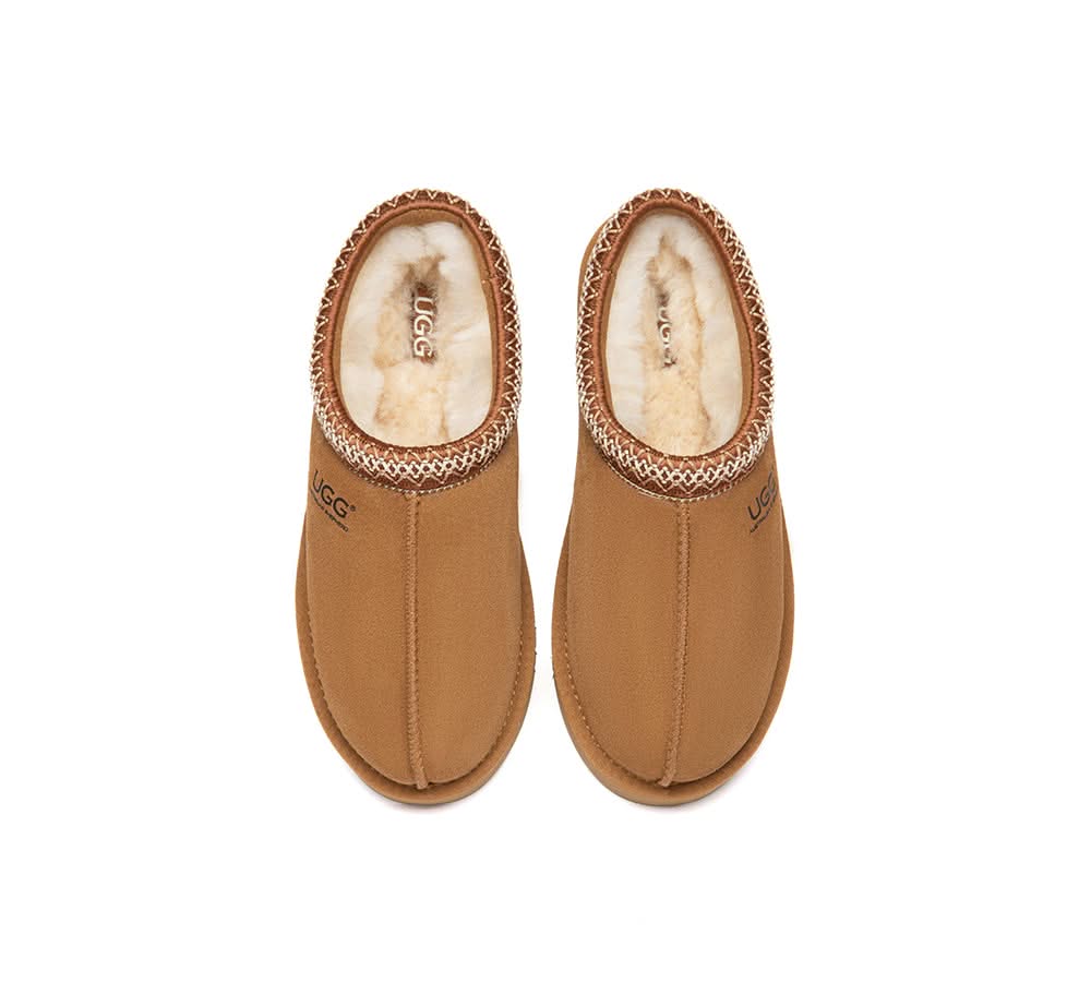 AUSTRALIAN SHEPHERD? UGG Slippers Sheepskin Wool Ankle Tazzy Tay