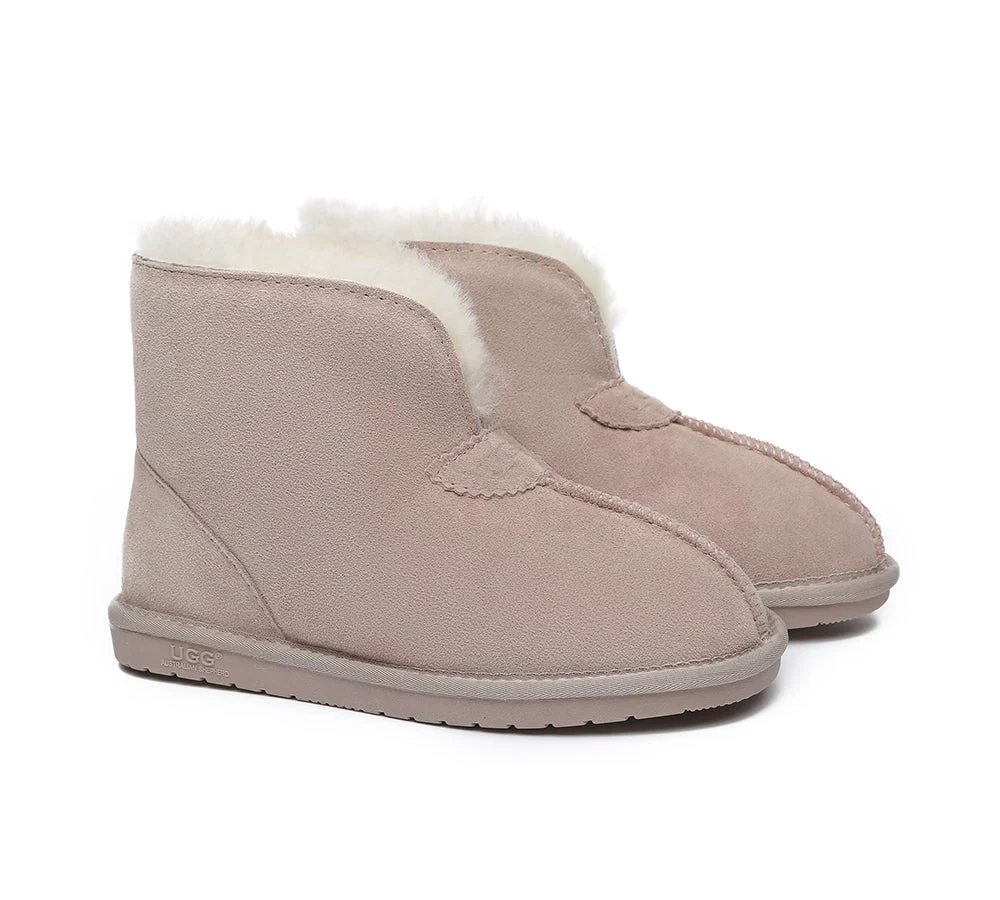 AUSTRALIAN SHEPHERD? UGG Slippers Sheepskin Wool Ankle Parker