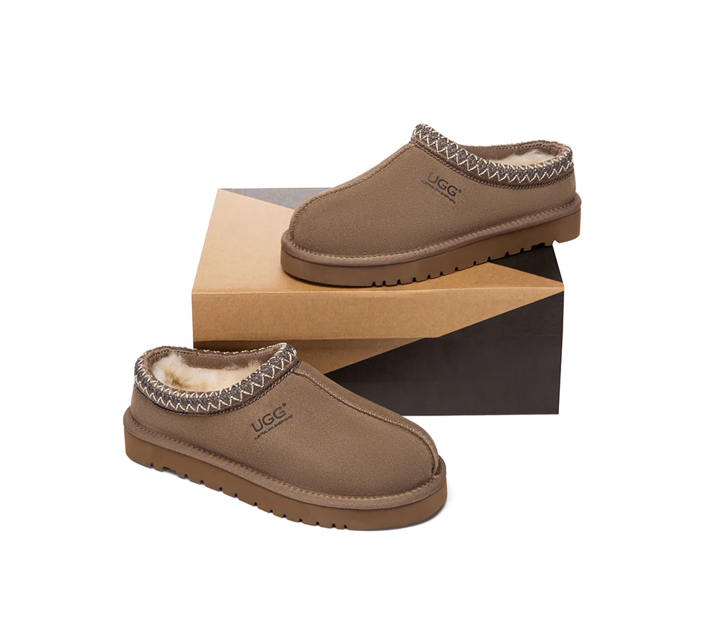 AUSTRALIAN SHEPHERD? UGG Slippers Sheepskin Wool Ankle Tazzy Tay