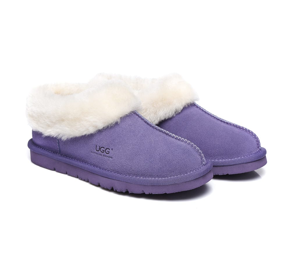AUSTRALIAN SHEPHERD? UGG Slippers Sheepskin Wool Ankle Homey