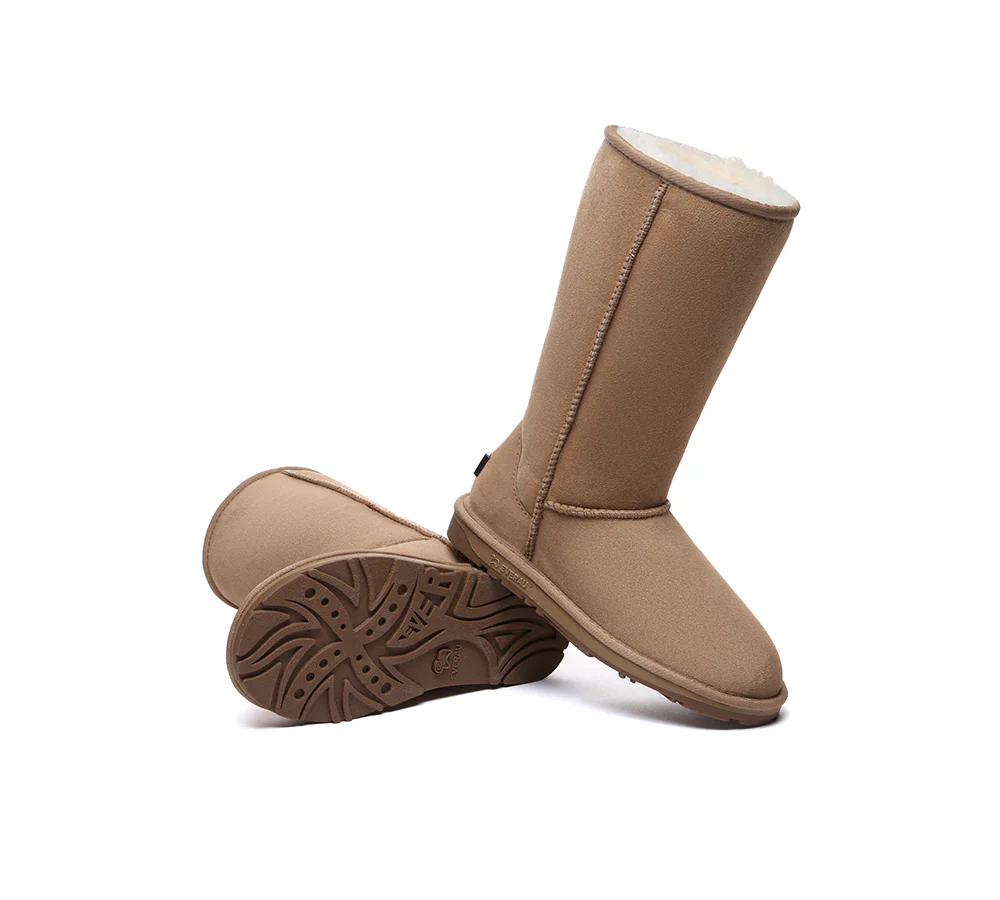 UGG EVERAU? UGG Boots Double Faced Sheepskin Wool Tall Classic