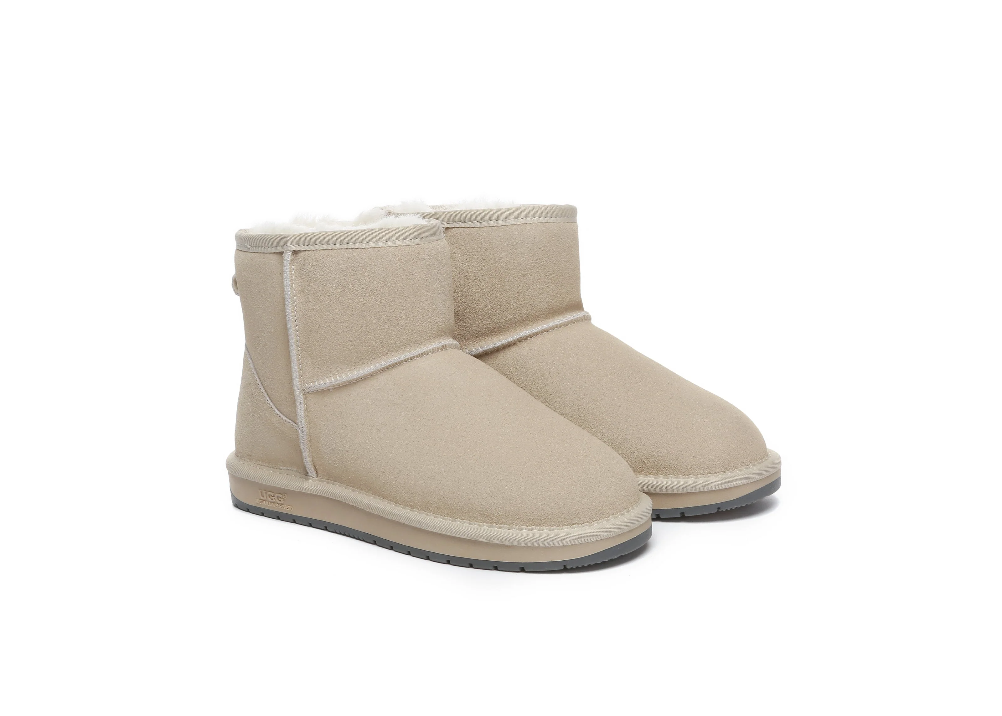 AUSTRALIAN SHEPHERD? UGG Boots Sheepskin Wool Mini Classic Suede Special Colour