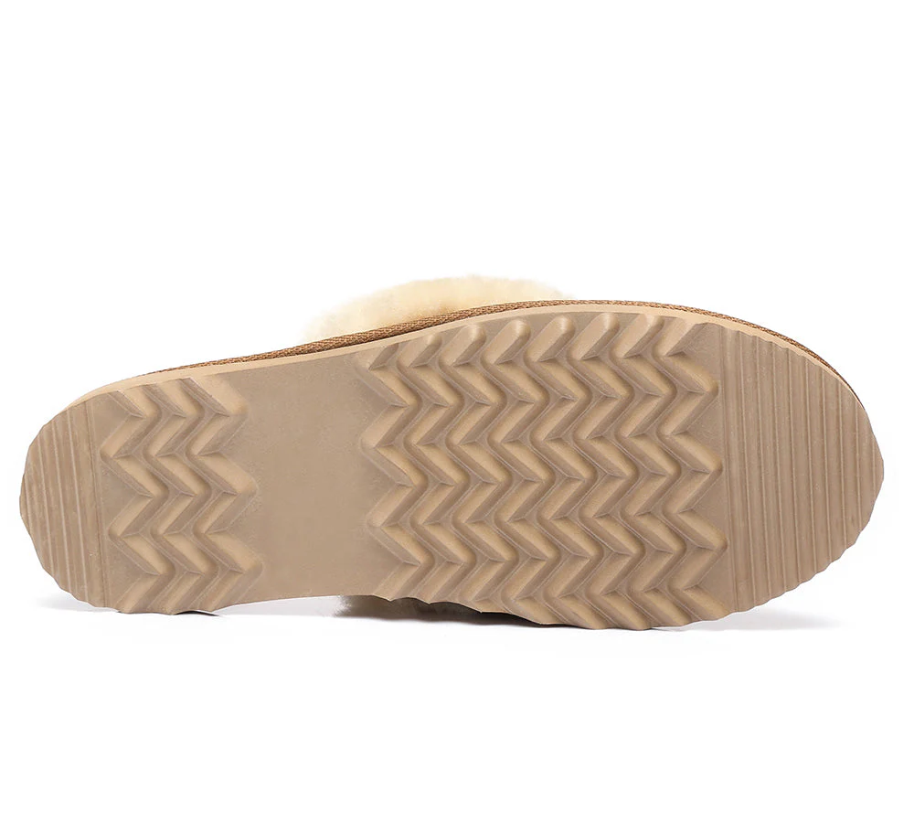 Urban UGG? UGG Slippers Australian Made Sheepskin Wool Collar Scuff