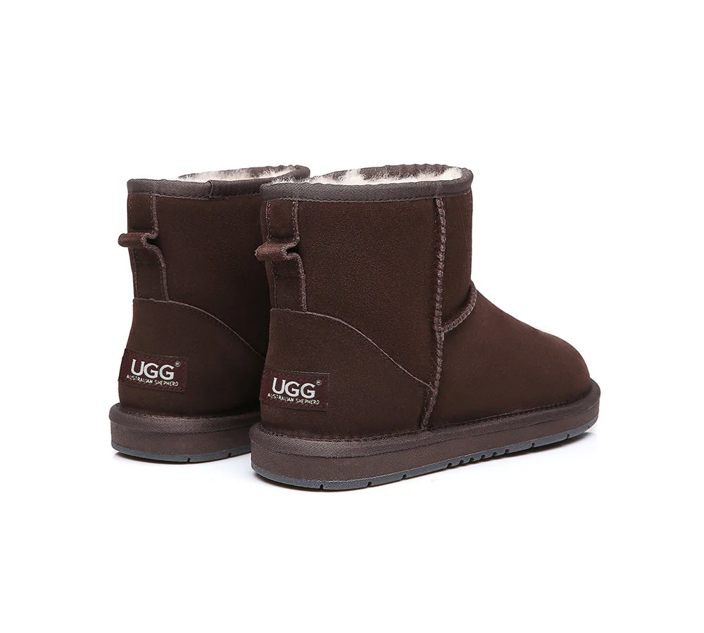 AUSTRALIAN SHEPHERD? UGG Boots Sheepskin Wool Mini Classic Suede