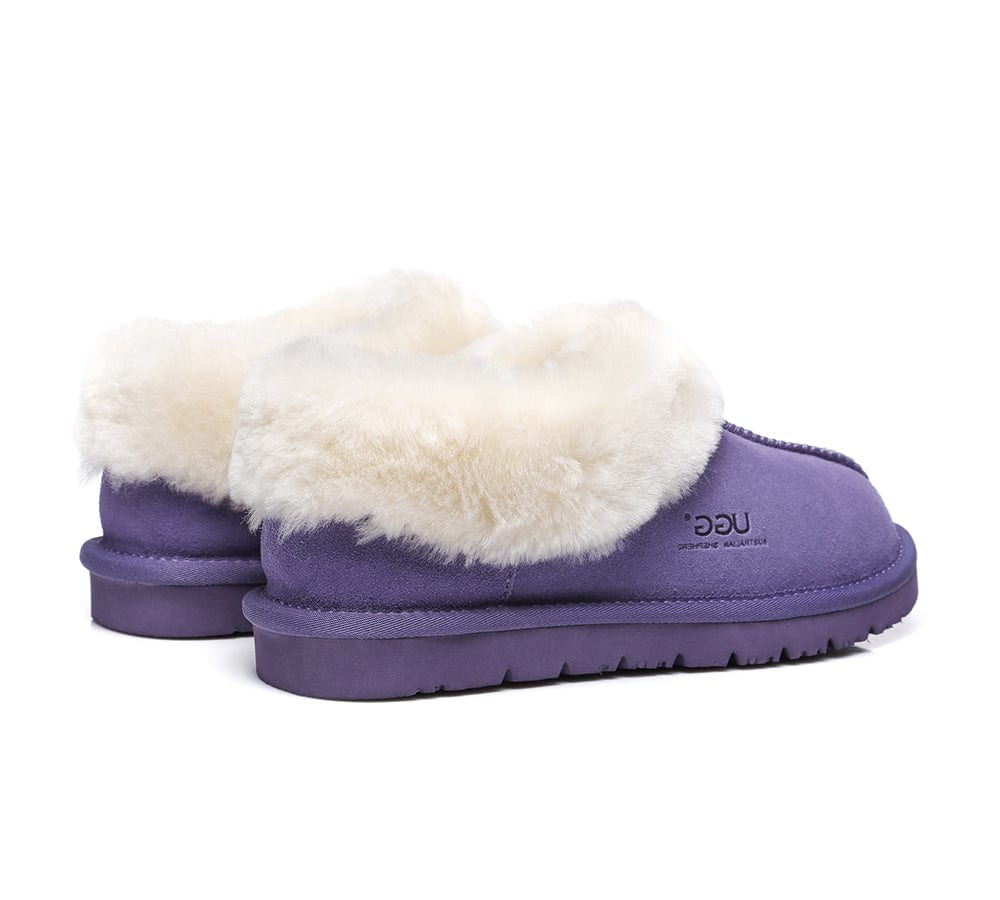 AUSTRALIAN SHEPHERD? UGG Slippers Sheepskin Wool Ankle Homey