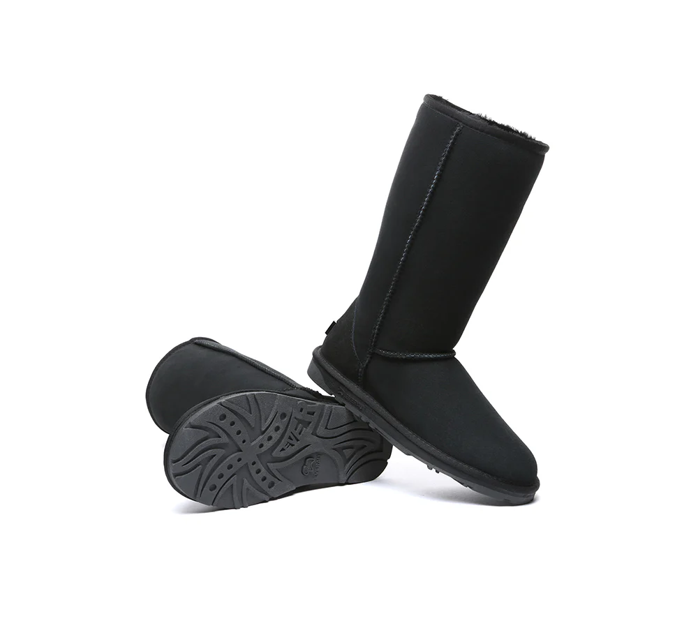 UGG EVERAU? UGG Boots Double Faced Sheepskin Wool Tall Classic