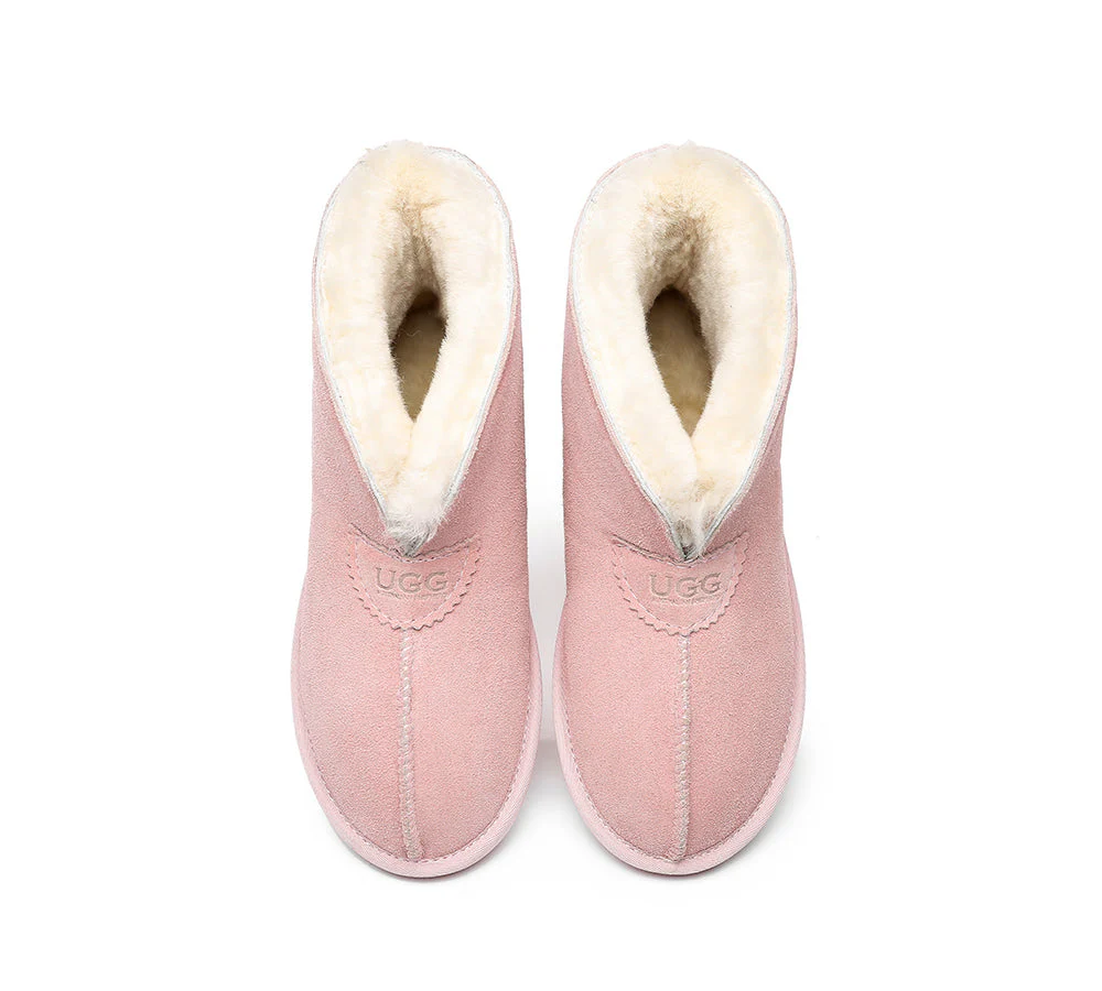 AUSTRALIAN SHEPHERD? UGG Slippers Sheepskin Wool Ankle Parker