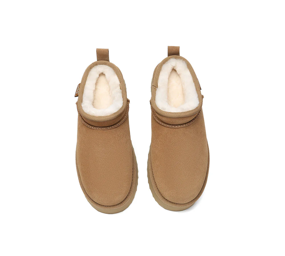 AUSTRALIAN SHEPHERD? UGG Boots Low Cut Ankle Classic Platform Nano