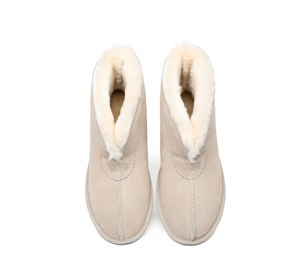 AUSTRALIAN SHEPHERD? UGG Slippers Sheepskin Wool Ankle Parker