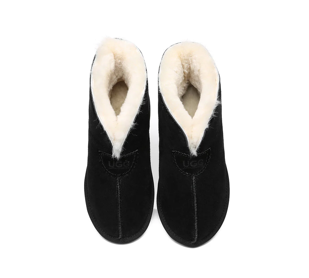AUSTRALIAN SHEPHERD? UGG Slippers Sheepskin Wool Ankle Parker