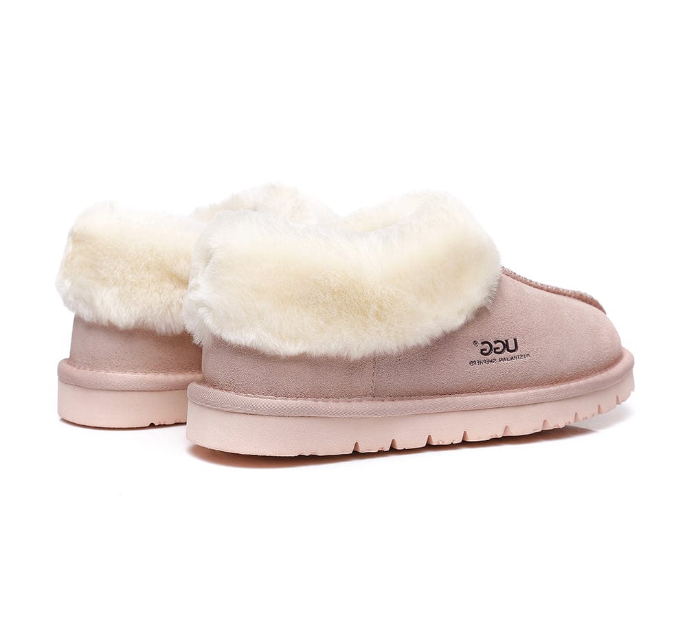 AUSTRALIAN SHEPHERD? UGG Slippers Sheepskin Wool Ankle Homey