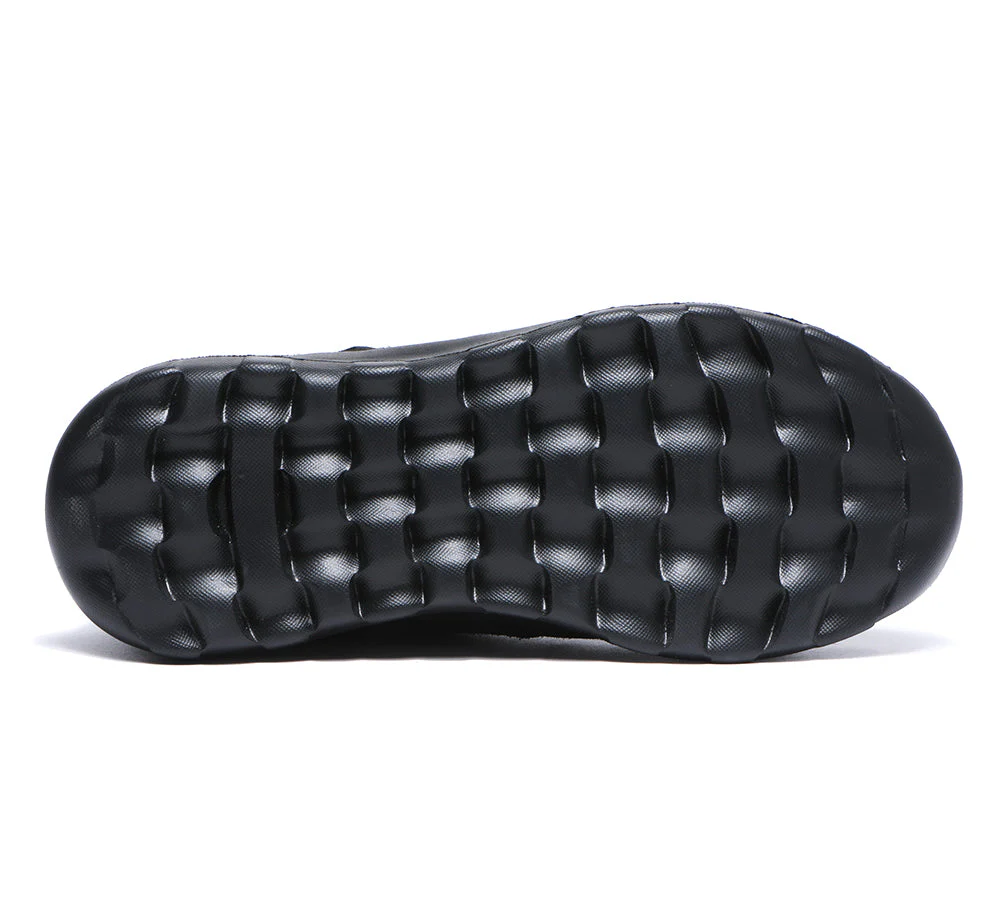 TARRAMARRA? Women Leather Sheepskin Wool Button Zipper Ankle Boots Tyria