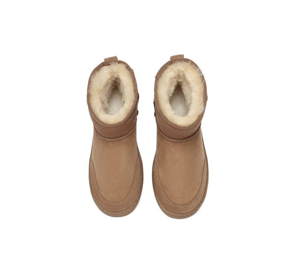 AUSTRALIAN SHEPHERD? UGG Boots Sheepskin Wool Ankle Mini Classic Outdoor