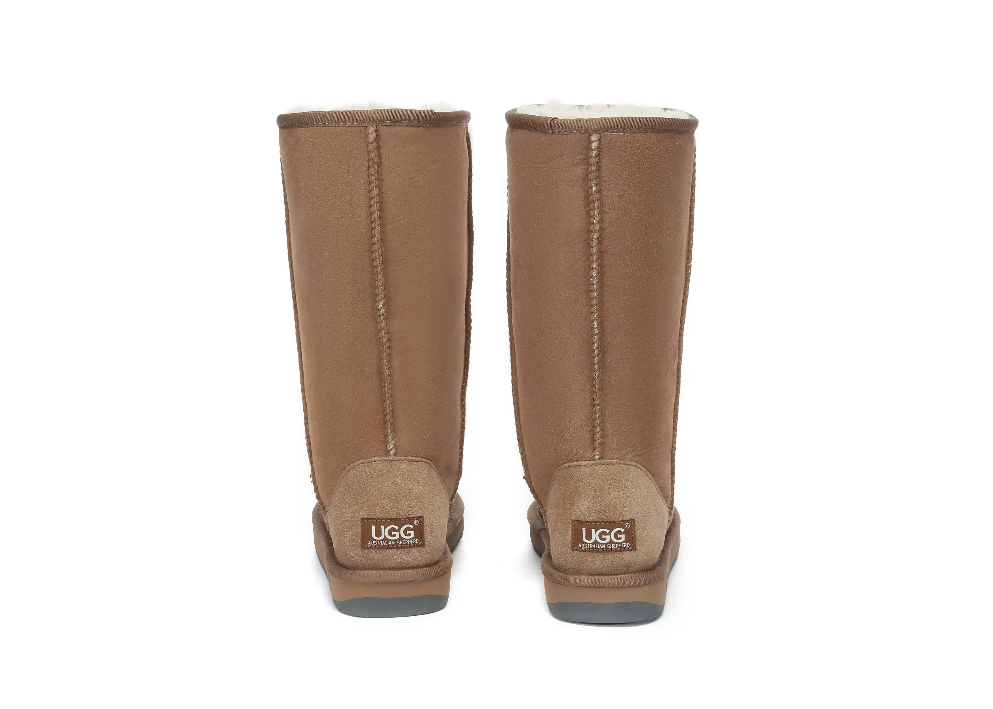 AUSTRALIAN SHEPHERD? UGG Boots Double Face Sheepskin Wool Tall Classic