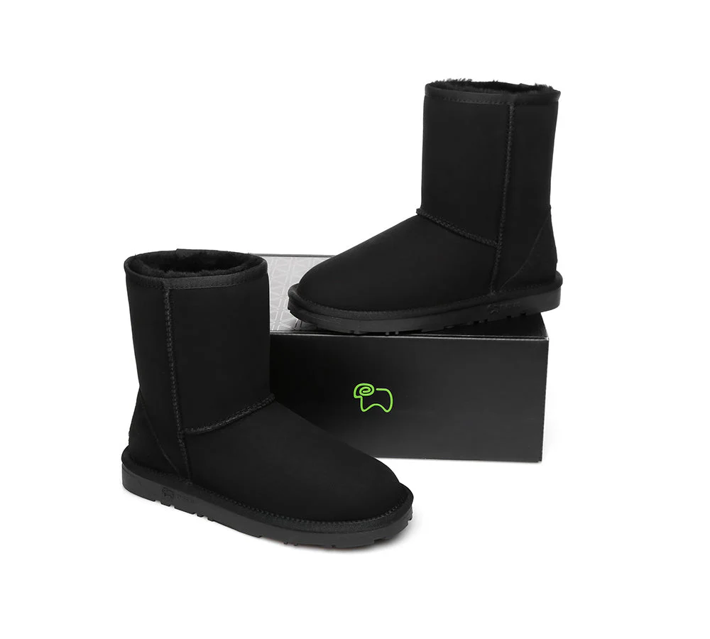 EVERAU? UGG Boots Premium Australian Sheepskin Wool Short Classic