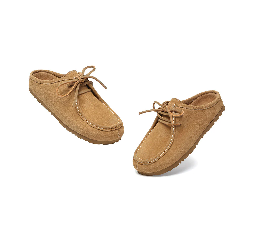 EVERAU? Slippers Suede Casual Slip On Yancy