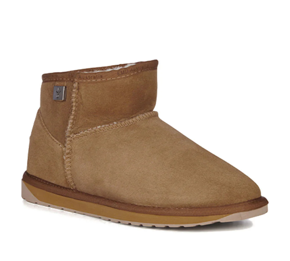 EMU? UGG Boots Australian Made Sheepskin Wool Platinum Slim Darling
