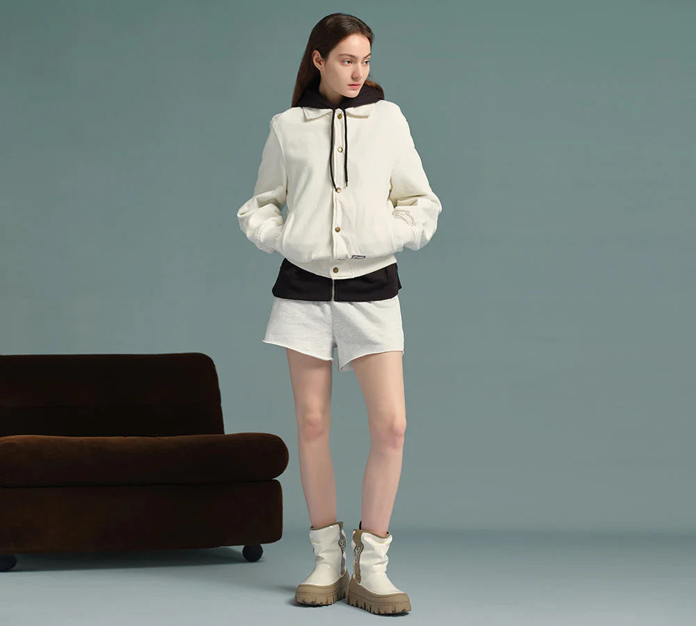 AUSTRALIAN SHEPHERD? UGG Boots Women Sheepskin Wool Waterproof Chunky Wren