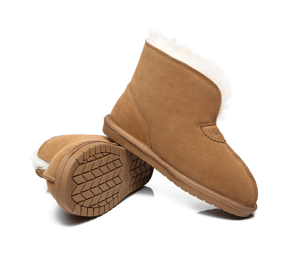 AUSTRALIAN SHEPHERD? UGG Slippers Sheepskin Wool Ankle Parker