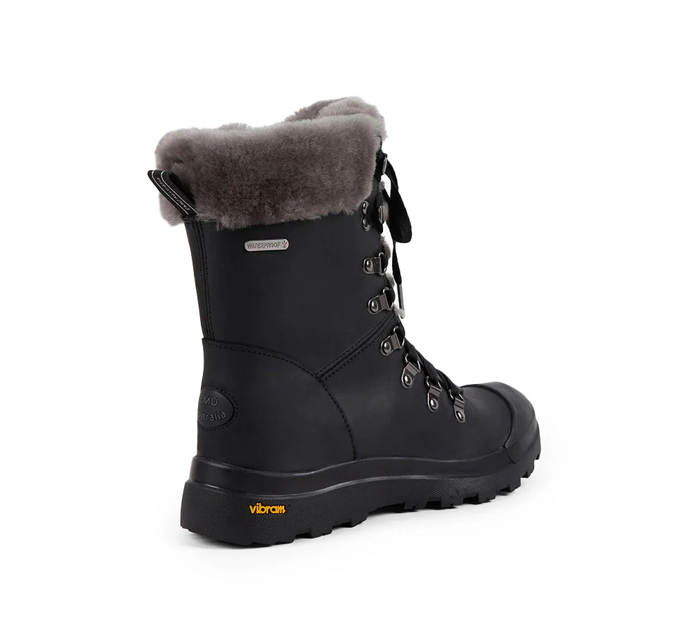EMU? UGG Boots Australian Made Sheepskin Lined Waterproof Hiking Buller