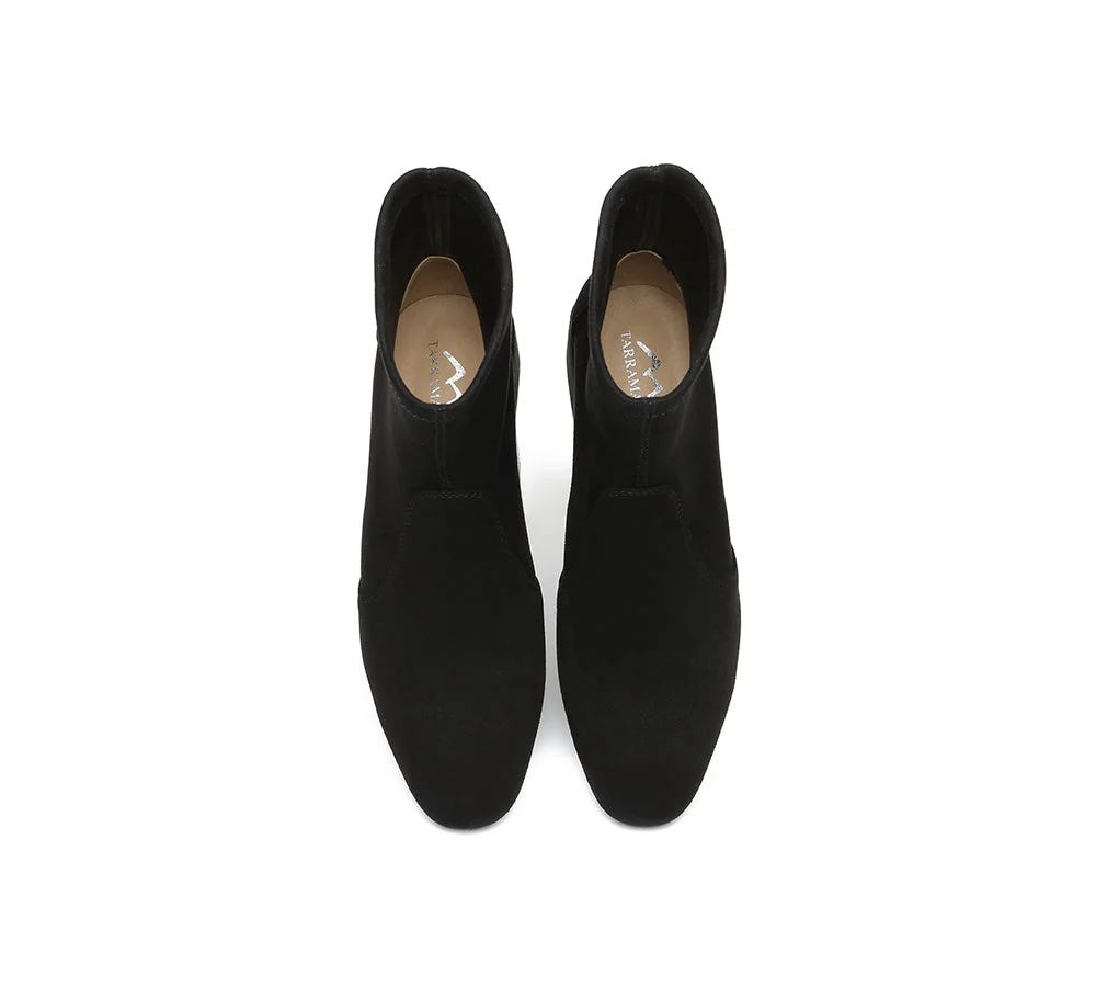 TARRAMARRA? Women Microsuede Ankle Sock Boots Kenia