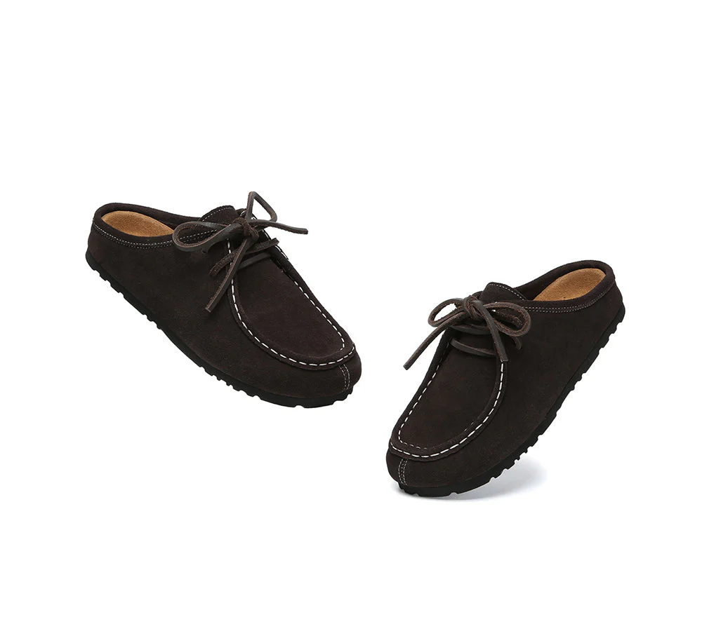 EVERAU? Slippers Suede Casual Slip On Yancy
