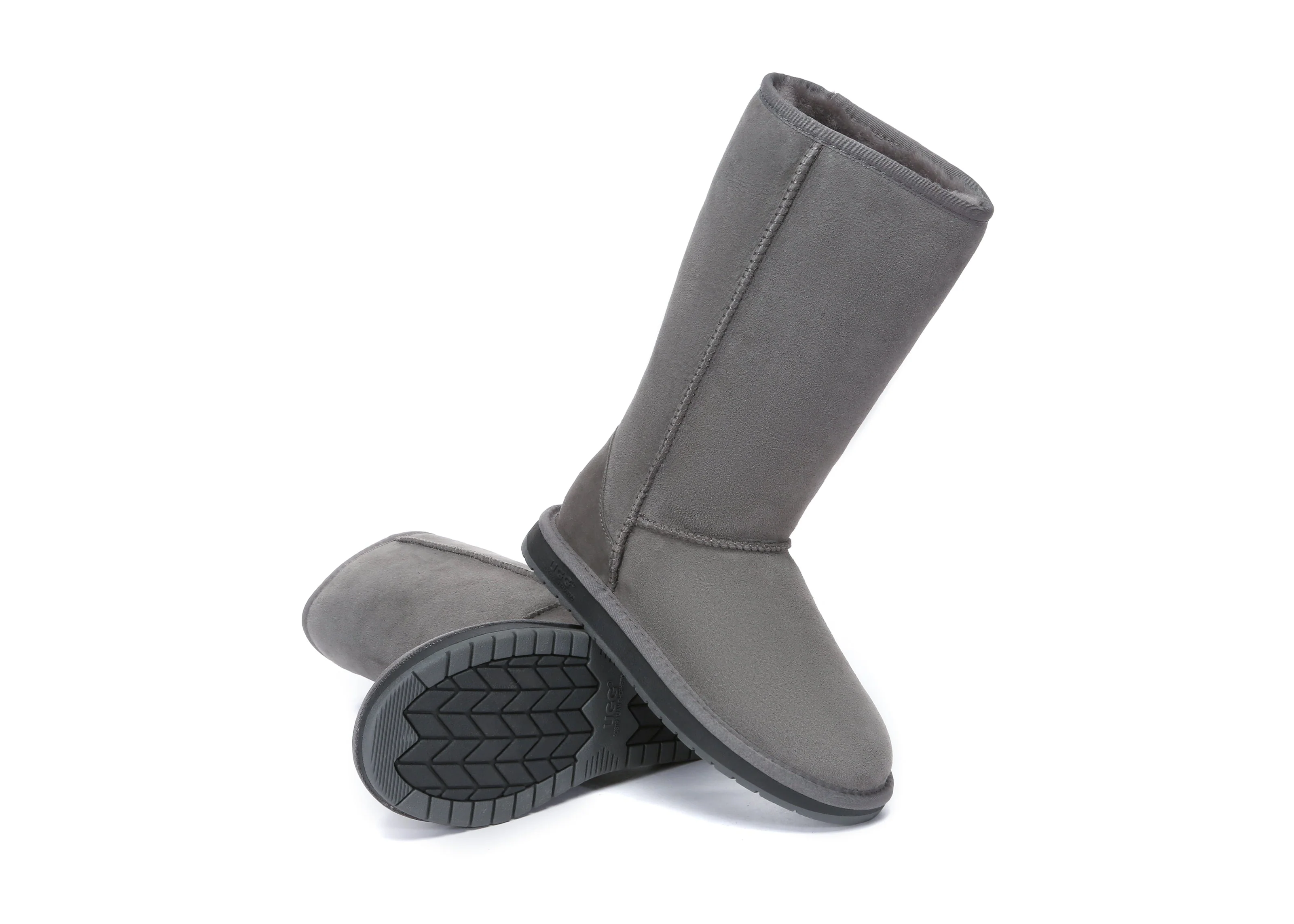 AUSTRALIAN SHEPHERD? UGG Boots Double Face Sheepskin Wool Tall Classic