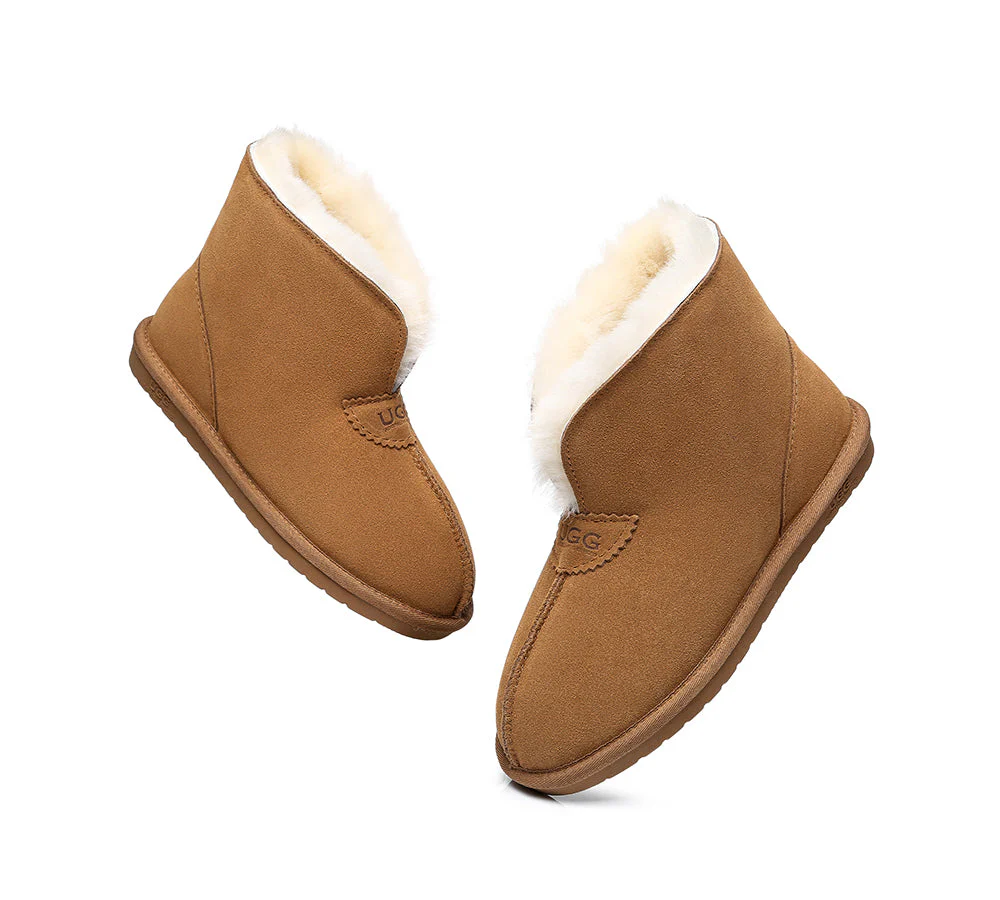 AUSTRALIAN SHEPHERD? UGG Slippers Sheepskin Wool Ankle Parker
