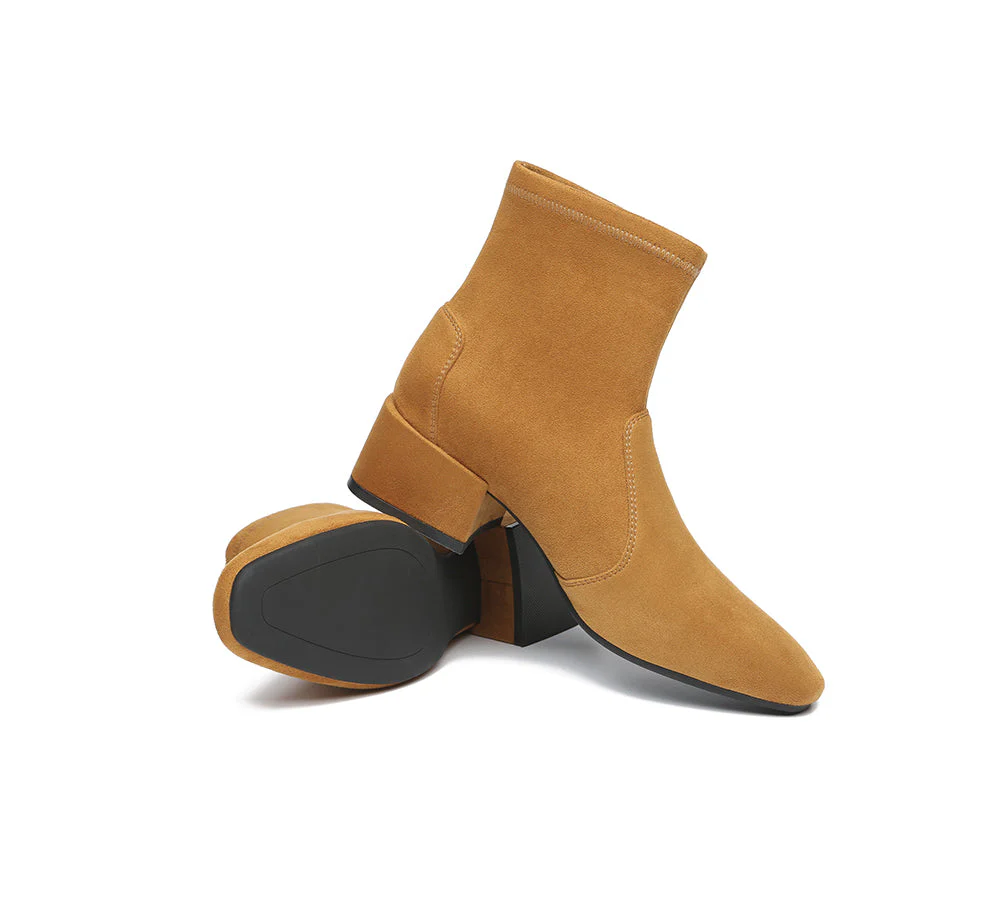 TARRAMARRA? Women Microsuede Ankle Sock Boots Kenia