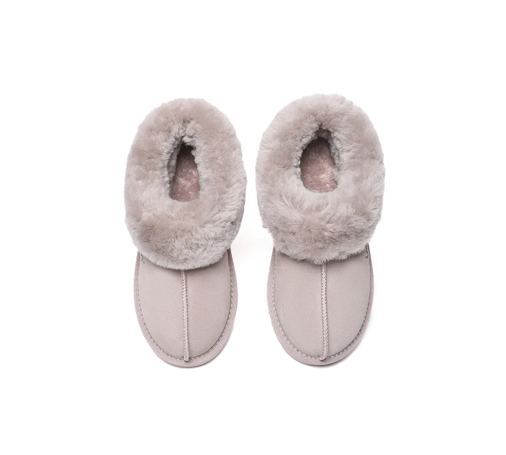 AUSTRALIAN SHEPHERD? UGG Slippers Sheepskin Wool Ankle Homey Special