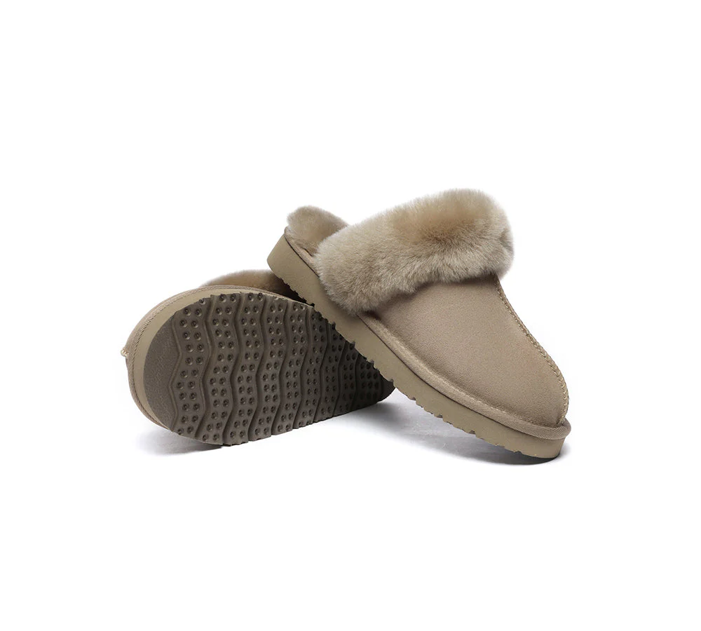AUSTRALIAN SHEPHERD? UGG Slippers Premium Sheepskin Wool Muffin Special
